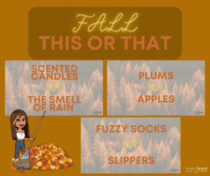 THIS or THAT – Autumn/Fall
