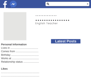 My Teacher’s Facebook Profile