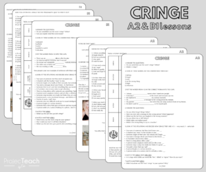 Cringe A2, B1 lessons