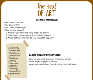 The Soul of Art – B1/B2 lesson