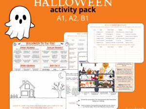 Halloween Activity Pack A1, A2, B1